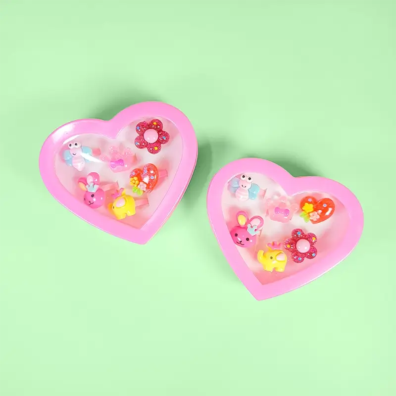 Cartoon Shaped Finger Rings for Girls