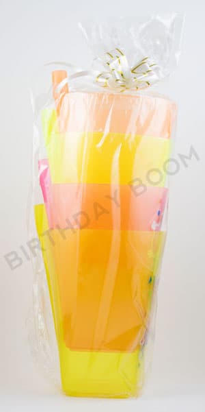 Straw Glass Set (Assorted Color)
