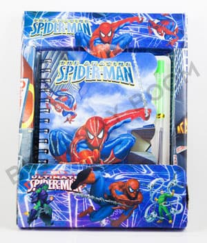 Spiderman Diary & Pen Set