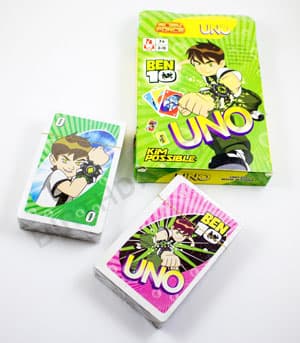 Ben 10 Uno Cards