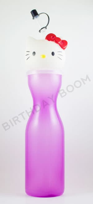 Kitty Face Straw Bottle