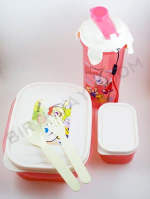 Hyperlocked Lunch Box Set (Red)