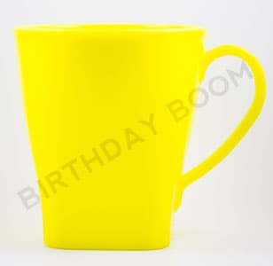 Yellow Plastic Mug