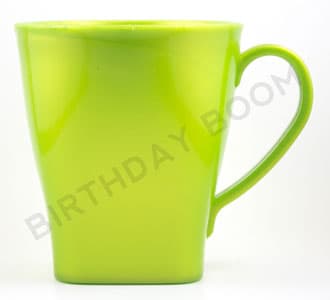 Green Plastic Mug