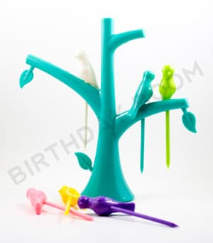 Bird Fruit Fork Set