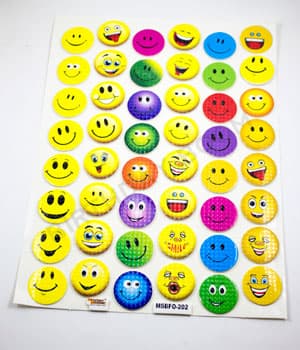 Smiley Foam Stickers