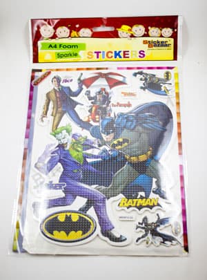 Batman Foam Stickers