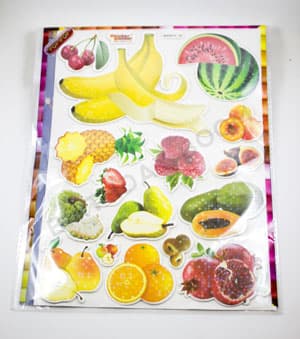 Fruit Foam Stickers