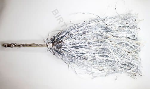 Cheer Pom Poms (Silver)