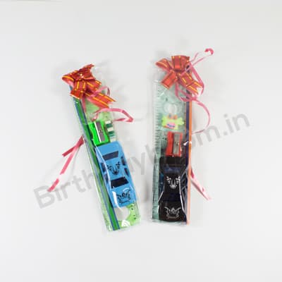 Stationary Set With Car