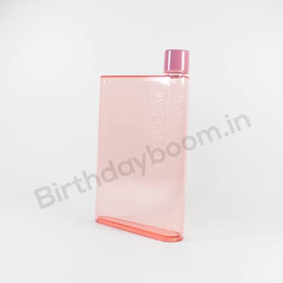 A5 Memo Water Bottle (Pink)