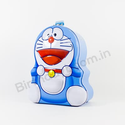 Doremon Metal Money Bank (Blue)