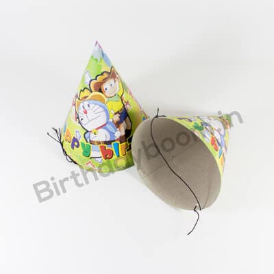 Doremon Theme Paper Cap (Small Size)