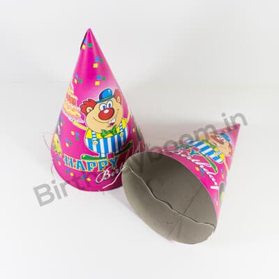 Pink Theme Paper Cap (Big Size)