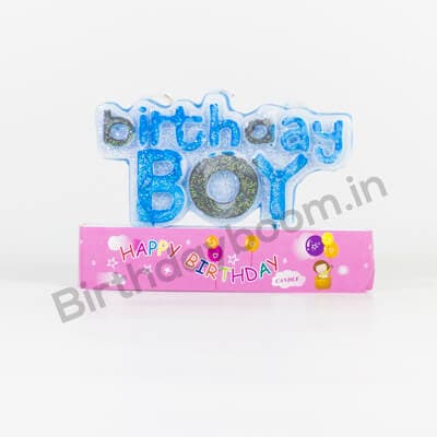 Birthday Boy Candle