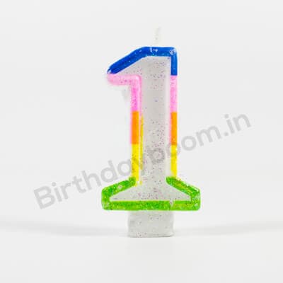1 Number Candle