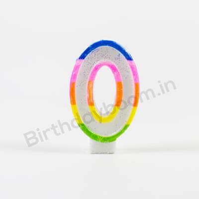 0 Number Candle