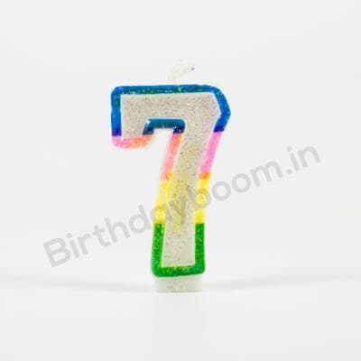 7 Number Candle