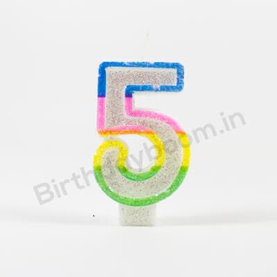 5 Number Candle