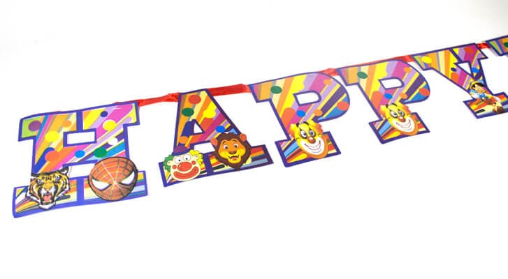 Regular Happy Birthday Banner (Small)