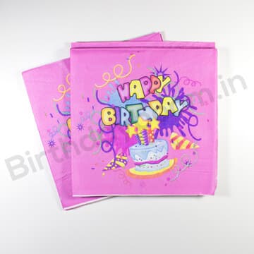 Birthday Cake Printed Tissue Paper