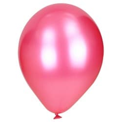 Pink Metalic Balloons