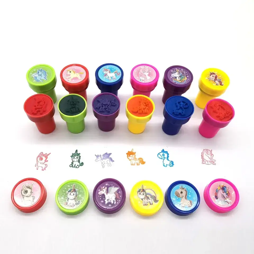 Unicorn Theme Self Inking stamps