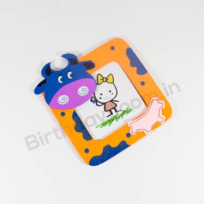 Animal Wooden Photo Frame (Buffalo)