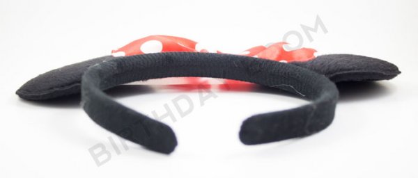 Mickey Mouse Head Band (Red) - Image 2